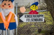 Die Kinderkrippe Felsenburg an der Gaissbergstrasse. (Bild: Reto Martin)