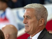 Vladimir Petkovic äussert sich zu taktischen Varianten (Bild: KEYSTONE/GEORGIOS KEFALAS)