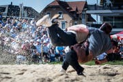 5000 Besucher kamen Ende Mai an das Kantonalschwingfest in Tübach. (Bild: Michel Canonica)