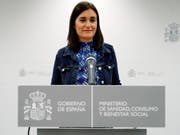 Mutmassliche Manipulation bei Uni-Noten: die spanische Gesundheitsministerin Carmen Montón tritt zurück. (Bild: KEYSTONE/EPA EFE/JUANJO MARTIN)