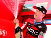 Rohan Dennis distanzierte alle anderen Fahrer um 50 Sekunden und mehr (Bild: KEYSTONE/EPA EFE/MANUEL BRUQUE)