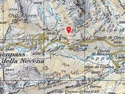 Im Bedrettotal ist am Dienstag ein Kleinflugzeug abgestürzt. Der Pilot kam ums Leben. (Bild: Swisstopo)