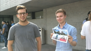 Yanick (links) aus Solothurn. (Bild: Rossella Blattmann)