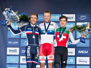 Marc Hirschi (rechts) ist die grosse Zukunftshoffnung im Schweizer Radsport (Bild: KEYSTONE/EPA SCANPIX DENMARK/HENNING BAGGER)