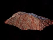 Das Linienmuster auf dem Stein ist mit rund 73'000 Jahren das älteste bekannte Zeugnis einer menschlichen Zeichnung. (Bild: Craig Foster)