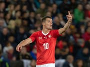 Granit Xhaka war in England der Chef einer guten Schweizer Mannschaft (Bild: KEYSTONE/GEORGIOS KEFALAS)