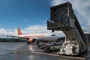 Konkurrenz für die Billig-Airline Easy Jet am Flughafen Basel. Swiss Skies will ab 2019 von Basel abheben. (Georgios Kefalas/Keystone)