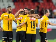 Die Young Boys werden ihre drei Heimspiele in der Champions-League-Gruppenphase vor vollen Rängen bestreiten (Bild: KEYSTONE/LAURENT GILLIERON)