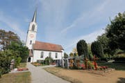 Der Friedhof bei der Kirche Scherzingen soll zur letzten Ruhestätte von allen Münsterlingern werden. (Bild: Donato Caspari)