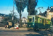 In St.Gallen gab's schon einmal ein Tram, nämlich 1897 bis 1957. (Bild: Stadtarchiv der Ortsbürgergemeinde St.Gallen)