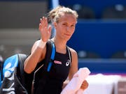 Muss sich in Hiroshima in der 2. Runde von den Fans verabschieden: Viktorija Golubic (Bild: KEYSTONE/ANTHONY ANEX)