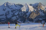 Idyllisches Toggenburg - im Bild die Abfahrt vom Chäserrugg. Fernab der Skipisten geht es allerdings eher ruppig zu und her. (Bild: Keystone)