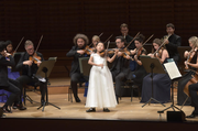 Nachmittagskonzert am 2. September unter der Leitung von Daniel Dodds. Leia Zhu spielt Violine. (Bild: Peter Fischli/ Lucerne Festival)