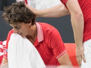 Marc-Andrea Hüsler erlitt in Biel eine schmerzhafte Niederlage (Bild: KEYSTONE/PETER SCHNEIDER)