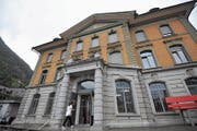 Altdorf ist eine der vier Poststellen in Uri, deren Bestand sicher bis 2020 garantiert ist. (Bild: Urs Hanhart, Altdorf, 12. Juni 2018)