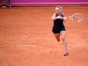 Timea Bacsinszky findet im ITF Turnier in Biarritz in Form (Bild: KEYSTONE/ANTHONY ANEX)
