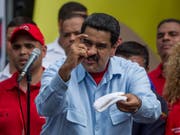 Wird von den amerikanischen Staaten als «Diktator» gesehen: Venezuelas Staatschef Nicolas Maduro. (Bild: KEYSTONE/EPA EFE/MIGUEL GUTIERREZ)