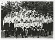 Friedberg-Schüler im Jahr 1939 in der typischen «Kluft».