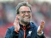 Und wie er Strahlen kann: Jürgen Klopp bleibt mit Liverpool in der Premier League siegreich (Bild: KEYSTONE/AP/RUI VIEIRA)