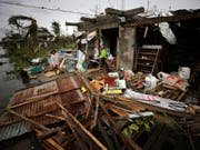 Der Supertaifun hat in Teilen der Philippinen alles zerstört - mehrere Menschen kamen ums Leben. (Bild: KEYSTONE/EPA/FRANCIS R. MALASIG)