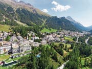 Blick auf Pontresina im Engadin. (Bild: Simone Polattini/Alamy (15. September 2018))