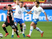 Die Einwechslung von Admir Mehmedi macht sich für Wolfsburg bezahlt (Bild: KEYSTONE/EPA/SASCHA STEINBACH)
