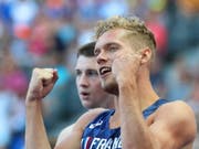 Der neue Zehnkampf-Weltrekordhalter: Kévin Mayer (Bild: KEYSTONE/EPA/SRDJAN SUKI)