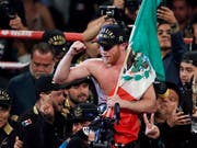 Saul Alvarez gewann überraschend den Rückkampf gegen Gennadi Golowkin (Bild: KEYSTONE/AP Las Vegas Sun/STEVE MARCUS)