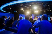 Blick ins Champions-League-Studio von Teleclub. (Bild: PD)