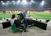 Wieder Champions League in Bern: So wie 2005, als der FC Thun zu Gast war. (Bild: Urs Bucher/Keystone (Bern, 27. September 2005))