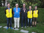   The five Urner medal winners. From left: Fabio Wyrsch, Georg Zgraggen, Paul Wyrsch, Adi Arnold and Flavio Indergand. (Photo: PD) 