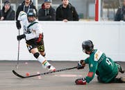 Tim Müller (links) gab sein Debüt im Rebells-Team bereits mit 15 Jahren. (Bild: Stefan Kaiser (Zug, 20. November 2016))