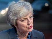 «Keine Verzögerungen bei den Brexit-Verhandlungen»: die britische Regierungschefin Theresa May am EU-Gipfel in Salzburg. (Bild: KEYSTONE/APA/APA/GEORG HOCHMUTH)