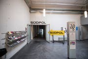 Die Eingangshalle im Kulturzentrum Südpol in Luzern. (Bild: Keystone/Urs Flüeler)
