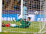 Der Schweizer Keeper Diego Benaglio kassierte mit Monaco gegen Marseille drei Tore (Bild: KEYSTONE/AP/CLAUDE PARIS)