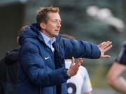 Trainer Konrad Fünfstück dirigiert Wil zum Sieg in Chiasso (Bild: KEYSTONE/EDDY RISCH)