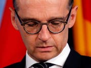 «Wir können uns nicht erlauben, wegzuschauen»: der deutsche Aussenminister Heiko Maas. (Bild: KEYSTONE/EPA/FELIPE TRUEBA)