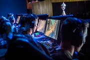 Tschechien im Final. Im Pentorama Amriswil fand das grösste Counterstrike-Turnier der Schweiz statt. (Bild: Andrea Stalder)