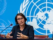 Catherine Marchi-Uhel steht einem internationalen und unabhängigen Ermittlungsgremium vor, das die Uno Ende 2016 eingerichtet hatte. Es soll Belege für Kriegsverbrechen in Syrien sammeln. (Bild: KEYSTONE/MARTIAL TREZZINI)