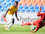 Soll beim FC Zürich für die entscheidenden Tore sorgen: der junge Nigerianer Stephen Odey (Bild: KEYSTONE/ANTHONY ANEX)