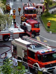 Auch für Stadtsanktgaller Polizisten und Feuerwehrleute gilt beim Wohnsitz eine Rayonpflicht. Das heisst, sie müssen in einer bestimmten Frist am Arbeitsort sein können. (Leserbild: Pia Hollenstein - Linsebühl, 24. Mai 2018)