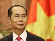 Starb in einem Militärspital: Vietnams Präsident Tran Dai Quang. (Bild: KEYSTONE/EPA/LUONG THAI LINH)