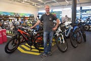 Das Angebot der E-Bikes wird laut Steffen Förster immer grösser. (Bild: Nicola Ryser)