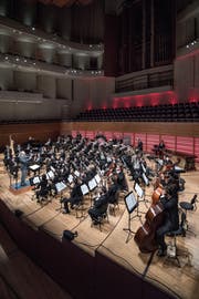 Das Schweizer Armeespiel im KKL. (Bild: Pius Amrein, Luzern, 23. September 2018)