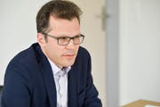 CVP-Stadtparlamentarier Dominik Diezi verkündete im Mai seine Kandidatur für das Stadtpräsidium. (Bild: Donato Caspari)