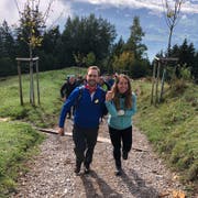 Marco Kunz wandert mit seiner Freundin auf die «Königin der Berge», um ihr das Ja-Wort zu geben. (Bild: Facebook)