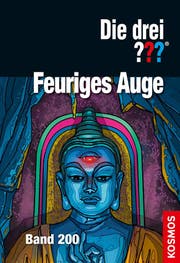 So sieht das Cover der Jubiläumsausgabe aus. Die Detektivgeschichten von den «drei Fragezeichen» begeistern Jugendliche seit einem halben Jahrhundert.