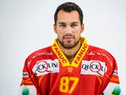 Muss weitere zwei Spiele zuschauen: Biels Marco Pedretti (Bild: KEYSTONE/JEAN-CHRISTOPHE BOTT)