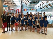 Die Delegation des SC Flös Buchs überzeugte an den Wettkämpfen in Eschen. (Bild: PD)
