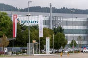 Ein Produktionswerk von Novartis in Stein. (Bild: Georgios Kefalas / Keystone, 3. September 2018))